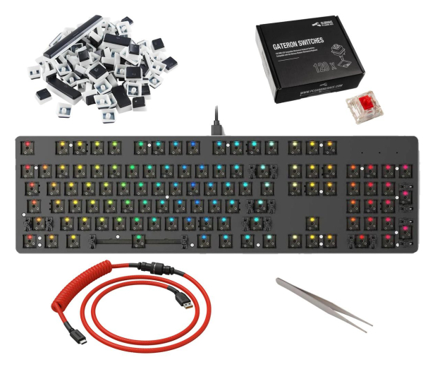 Glorious GMMK Full Size Gateron Red KIT - 1260153 - zdjęcie